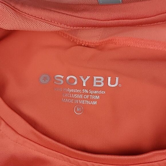 SOYBU Long Sleeve Tangerine Athletic Shirt [SIZE MEDIUM]‎ - Picture 5 of 5